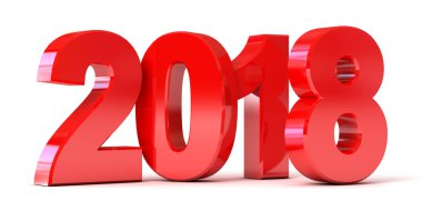 Kırmızı yeni yıl 2018