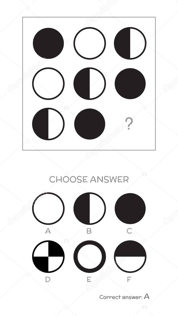 IQ test. Choose correct answer