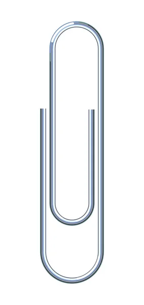 Paper clip. Vector illustration. Isolated on white background — Stock Vector