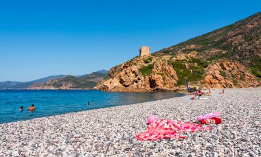 Corsica beach Park Scandola