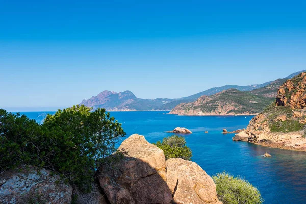 Mira el mar de Córcega — Foto de Stock