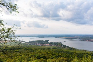Gölü, e Çek Cumhuriyeti manzara Panoraması
