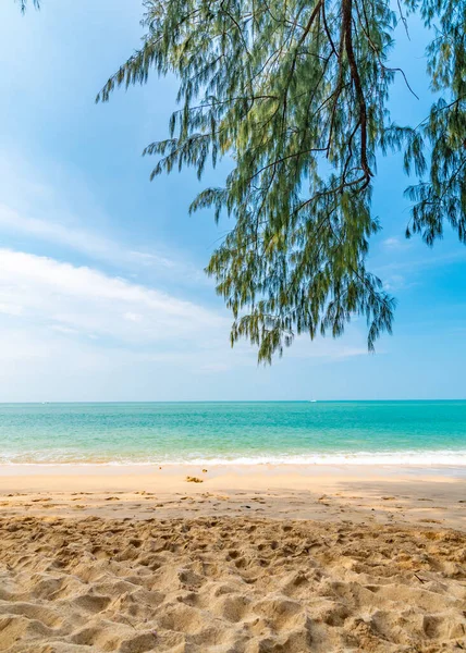 Uitzicht Vanaf Tropisch Strand Koh Lanta Eiland Thailand Uitzicht Pure — Stockfoto