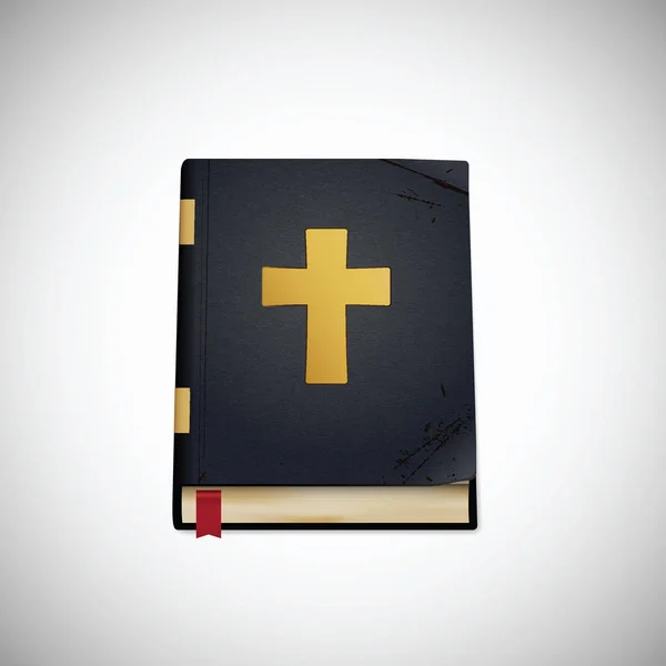 Bible. Old book — Stock Vector