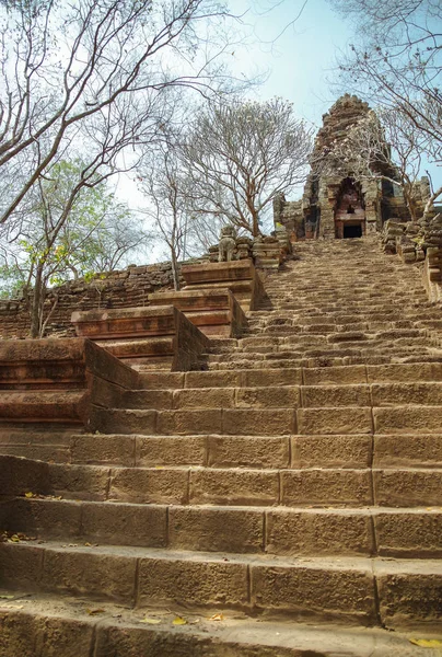 Steps Gopura Entrance Temple Wat Banan Temple Has Been Likened — Stock Photo, Image