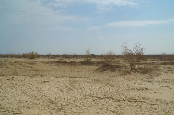 达纳基尔沙漠景观 埃塞俄比亚 阿法尔抑郁症 阿法尔三角抑郁症或达纳基勒抑郁症 — 图库照片