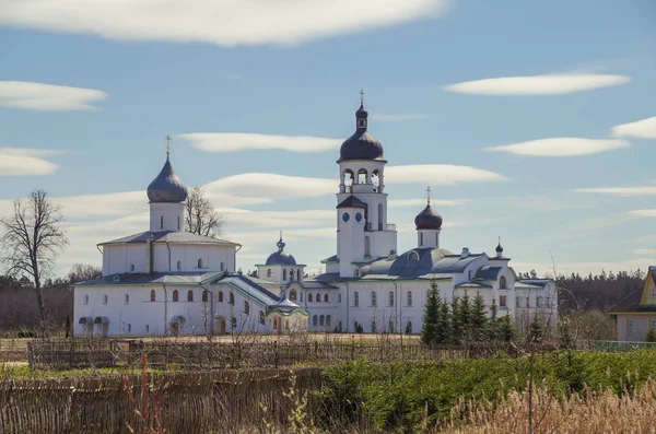 Крыпецкий Монастырь Русский Православный Монастырь Russia Saint Petersburg — стоковое фото