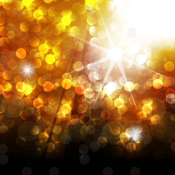 Nieuwjaar gouden glitter achtergrond — Stockvector