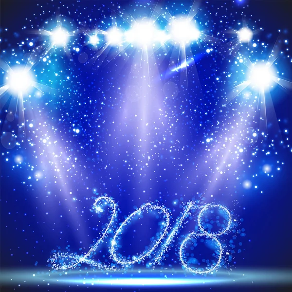 Mutlu yeni yıl kartı kolay tüm düzenlenebilir