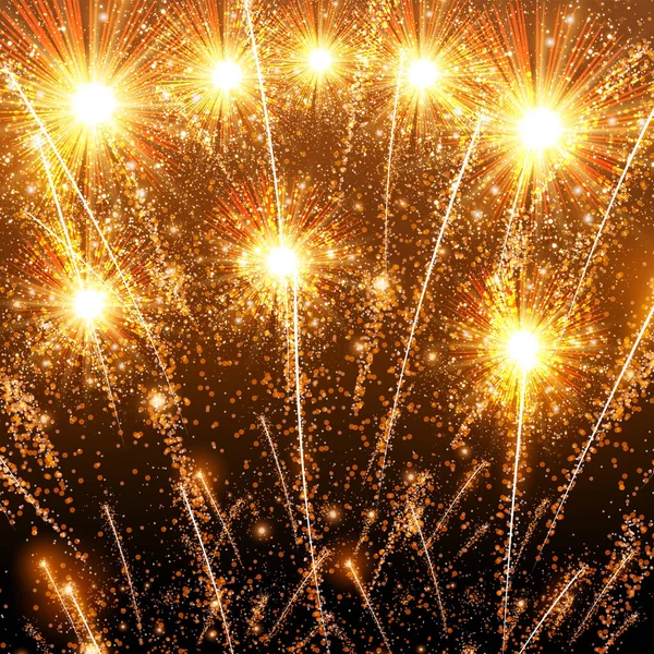 Happy New Year fond de célébration — Image vectorielle