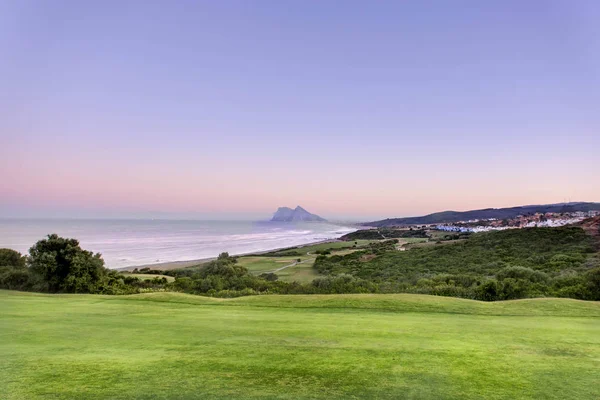  Peyzaj ve dışarıdan Alcaidesa, Endülüs, İspanya