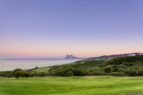  Peyzaj ve dışarıdan Alcaidesa, Endülüs, İspanya