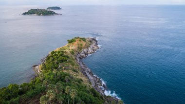Promthep Cape ili Phuket, Tayland Güney. Promthep