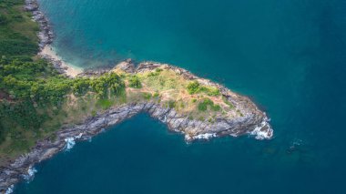Promthep Cape ili Phuket, Tayland Güney. Promthep
