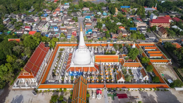 Luftaufnahme von wat pra maha thad, in nakhon sri thammarat provin Stockfoto