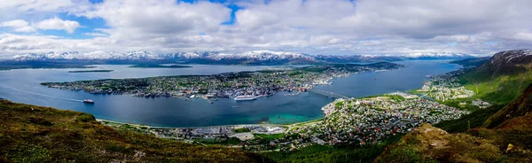 Tromso manzarası - Norveç panorama