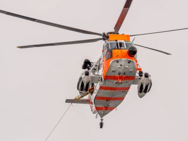 Helikopter Kurtarma denizde