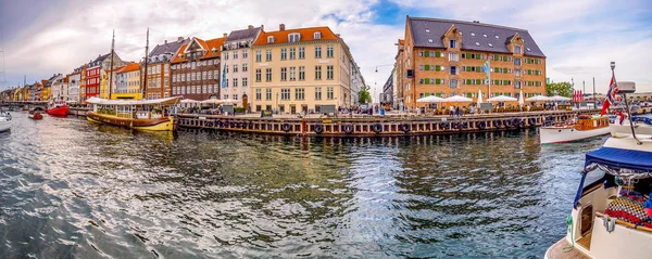 Colores de Copenhagen Nyhavn — Foto de Stock