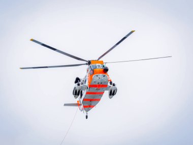 Helikopter Kurtarma denizde