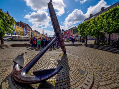 Nyhavn Kopenhag - yürüyüş turu başlar