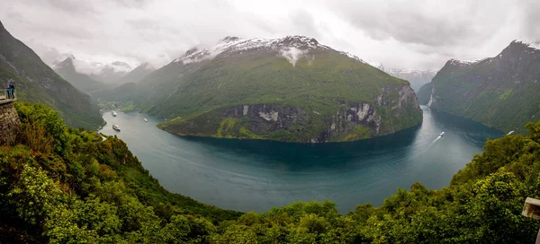 Eagle Bend - Geirangerfjord Norwegia — Zdjęcie stockowe