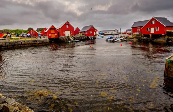 Pueblo pesquero - Molde Noruega — Foto de Stock