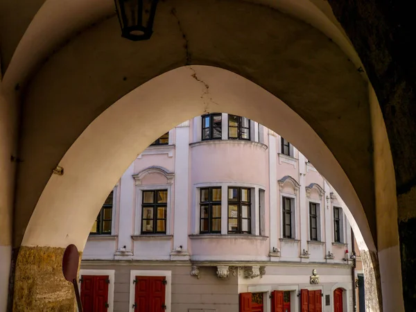 Bogenblick auf Bratislava — Stockfoto