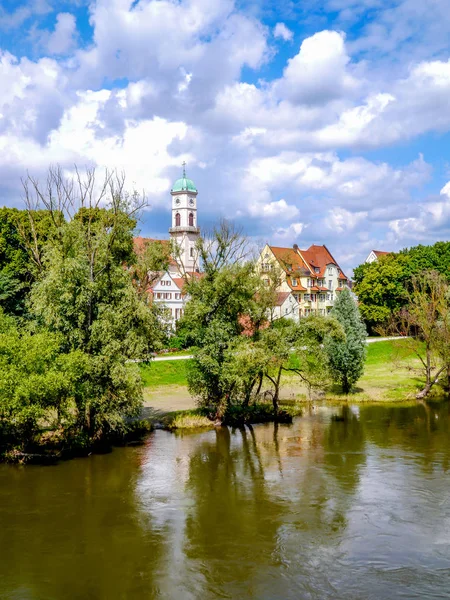 Речное отступление в южной Германии — стоковое фото