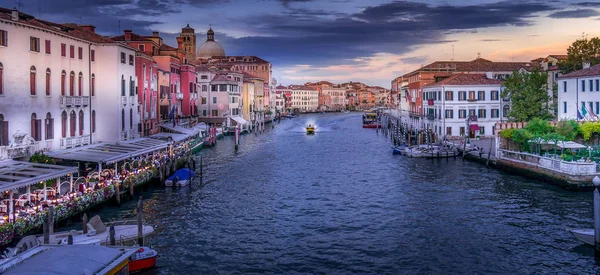 Grande Canal da Ponte Scalzi — Fotografia de Stock