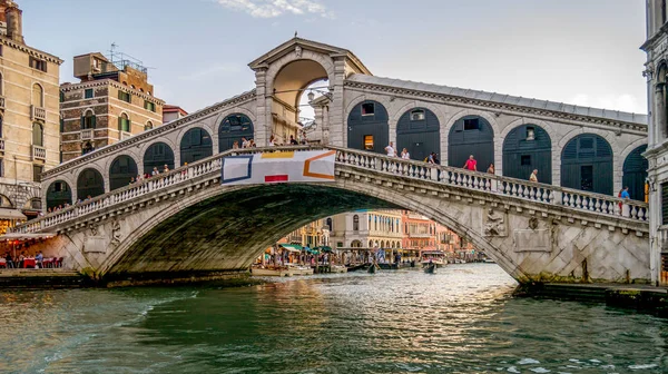 Rialto Köprüsü - Venedik — Stok fotoğraf