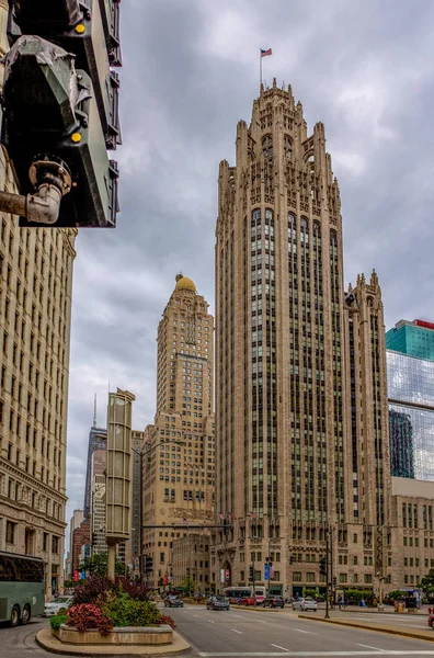 Michigan Avenue Chicago Magnificent Mile- — Stock Fotó
