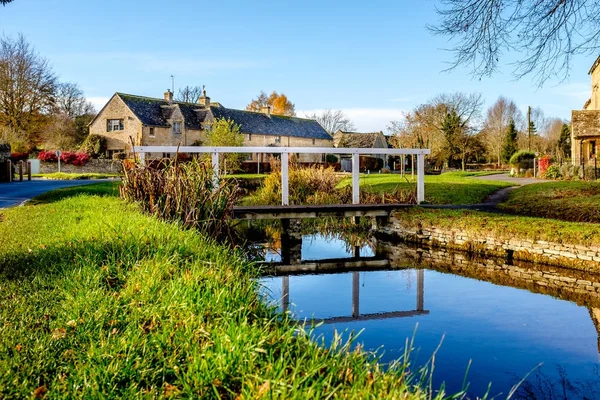 Lower Slaughter köprüsünde