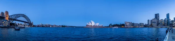 Atardecer del puerto de Sydney — Foto de Stock