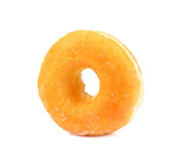 Donut isolated on a white background. Fresh donut clipart
