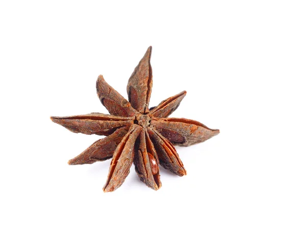 Anason yıldız, yıldız anason baharat meyve son derece portre görünümünü bir — Stok fotoğraf