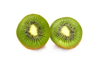 kivi meyve beyaz arka plan üzerinde