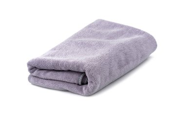 Beyaz arkaplanda izole edilmiş havlu