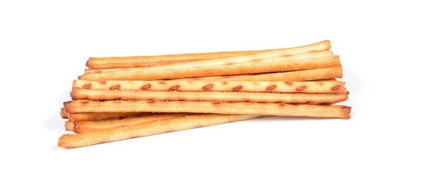 Paus Pretzel Biscoito Isolados Fundo Branco — Fotografia de Stock