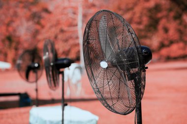 Açık elektrik sis fan