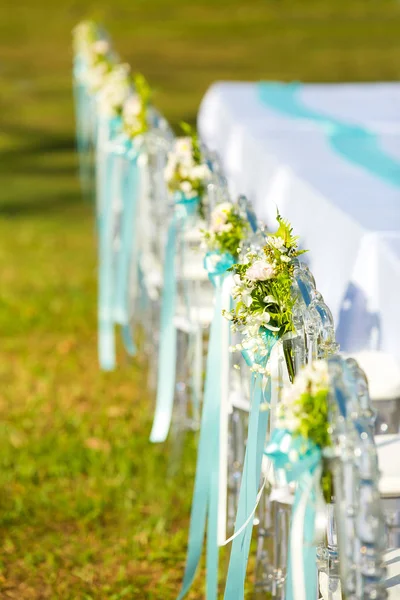 Matrimonio di lusso Bellissimi fiori sul tavolo — Foto Stock