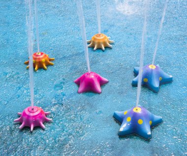 Çocuklar için bir su parkı