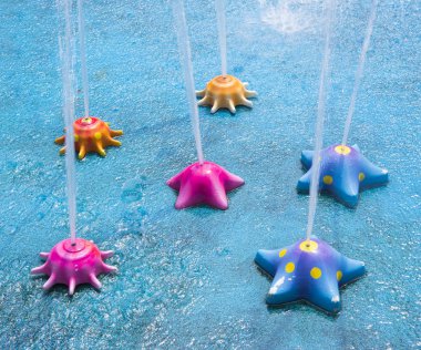 Çocuklar için bir su parkı