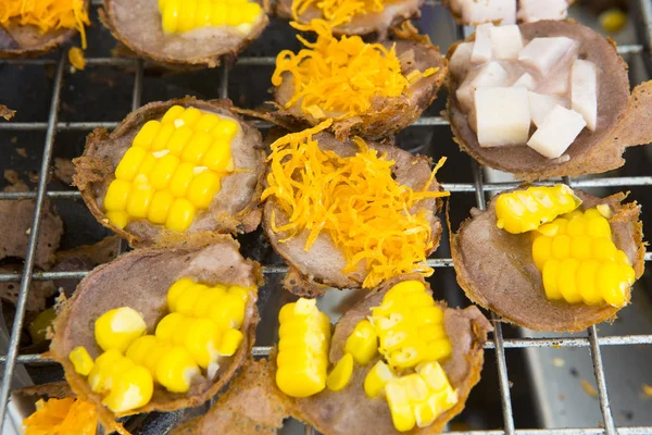 Comida tailandesa no fogão — Fotografia de Stock