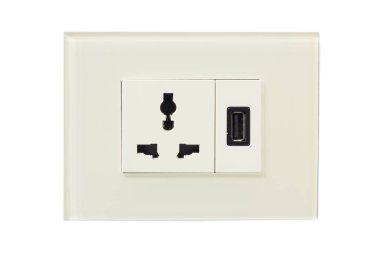 Beyaz bir arka plan ışık geçiş