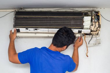 Teknisyenleri klimalar Temizleme