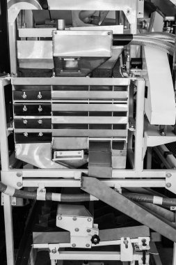 Modern Tarım makineleri üzerinde modern traktör.