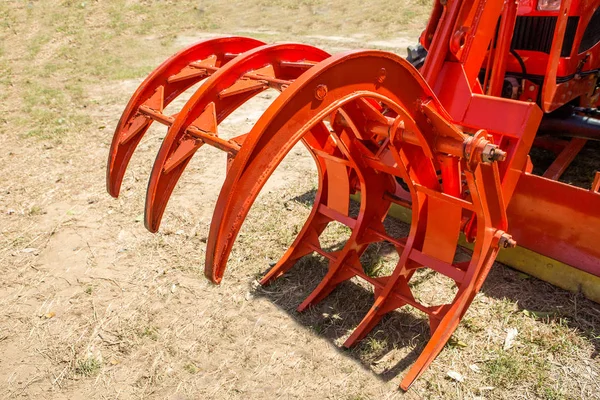 Современный Трактор Современной Сельскохозяйственной Технике — стоковое фото