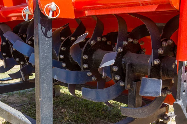 Moderní Traktor Moderní Zemědělské Stroje — Stock fotografie