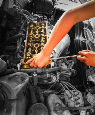 Adjustment of the car's engine