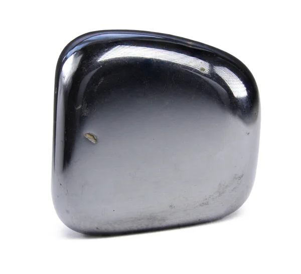 Beyaz izole hematit maden - demir oksit makro